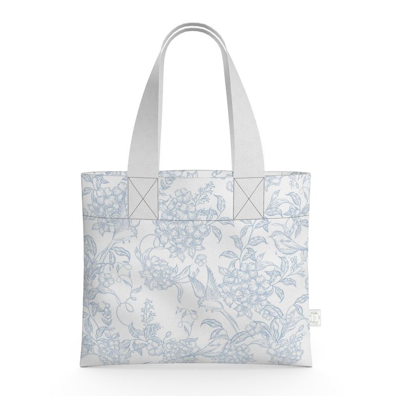 The Porcelain Bloom Tote